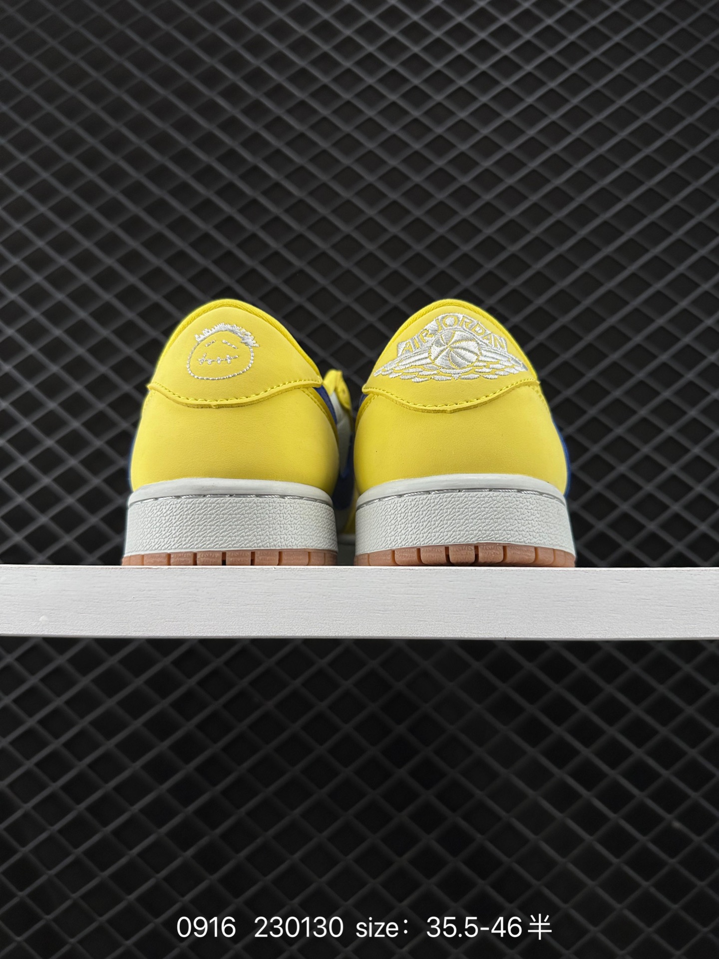 fragment design x Travis Scott x Nike Air Jordan 1 Low OG SP”Black/Green Toe“